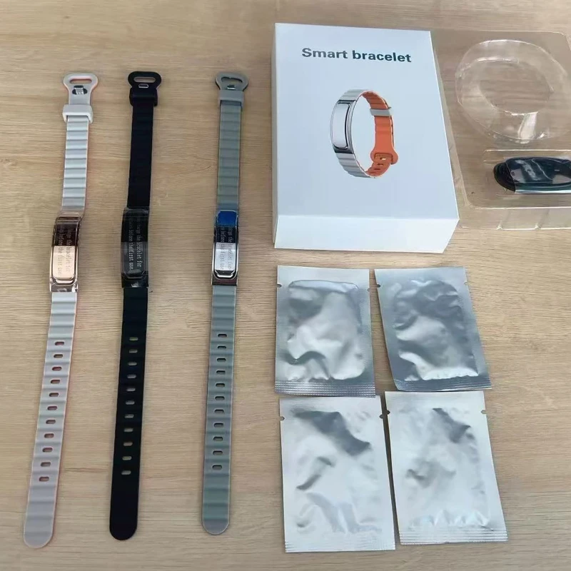 

Smart Wristband Heart Rate Blood Oxygen Sleep Monitor Tracker Band Bracelet Sports Fitness Anti-Mosquito Pedometer Smartwatch