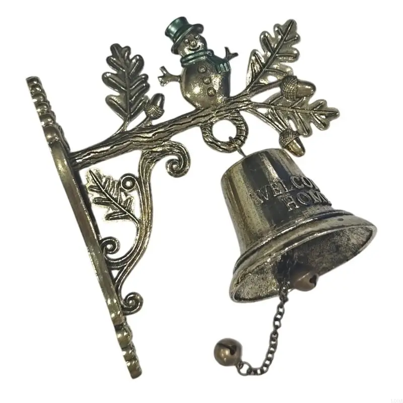  Cheerful Christmas Welcoming Door Accessory Strong Metal Simple Mounting