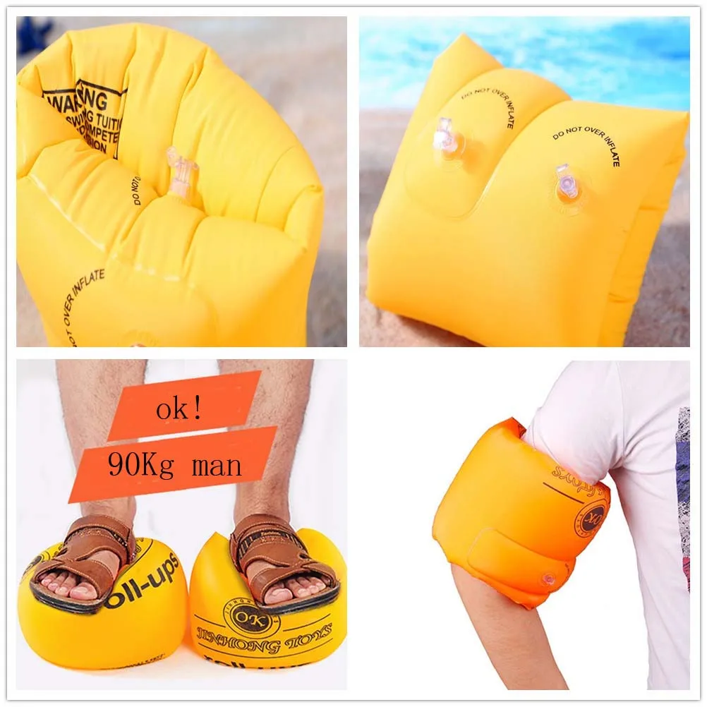 AdultChildren Swimming Arm Ring Inflatable Pool float Sleeves Swimming Arm Float swimming rings Floating sleeve Swim Trainer