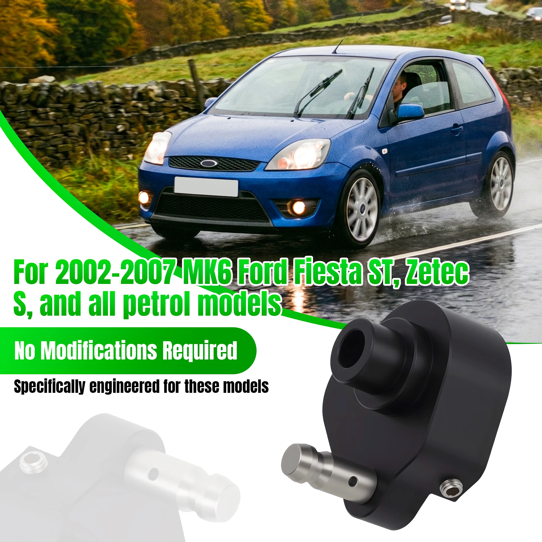 Brandneuer Schnellschaltknüppel für Ford Fiesta MK6 ST Zetoc S 2002-2007 Leistungsupgrade Getriebeverbesserung Benzinmotor – Detail 2