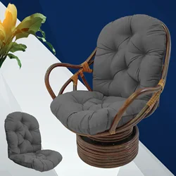 Replacement Chair Cushion For Outdoor Garden Swivel Rocker Lounger Swing Chair Nest Backrest Pillow Comfortable Accessories