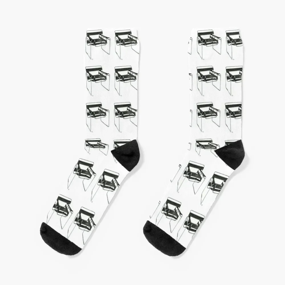 

Wassily Model ChairNo. B3 - Watercolor painting Socks cute new year sports stockings Socks For Men Women's