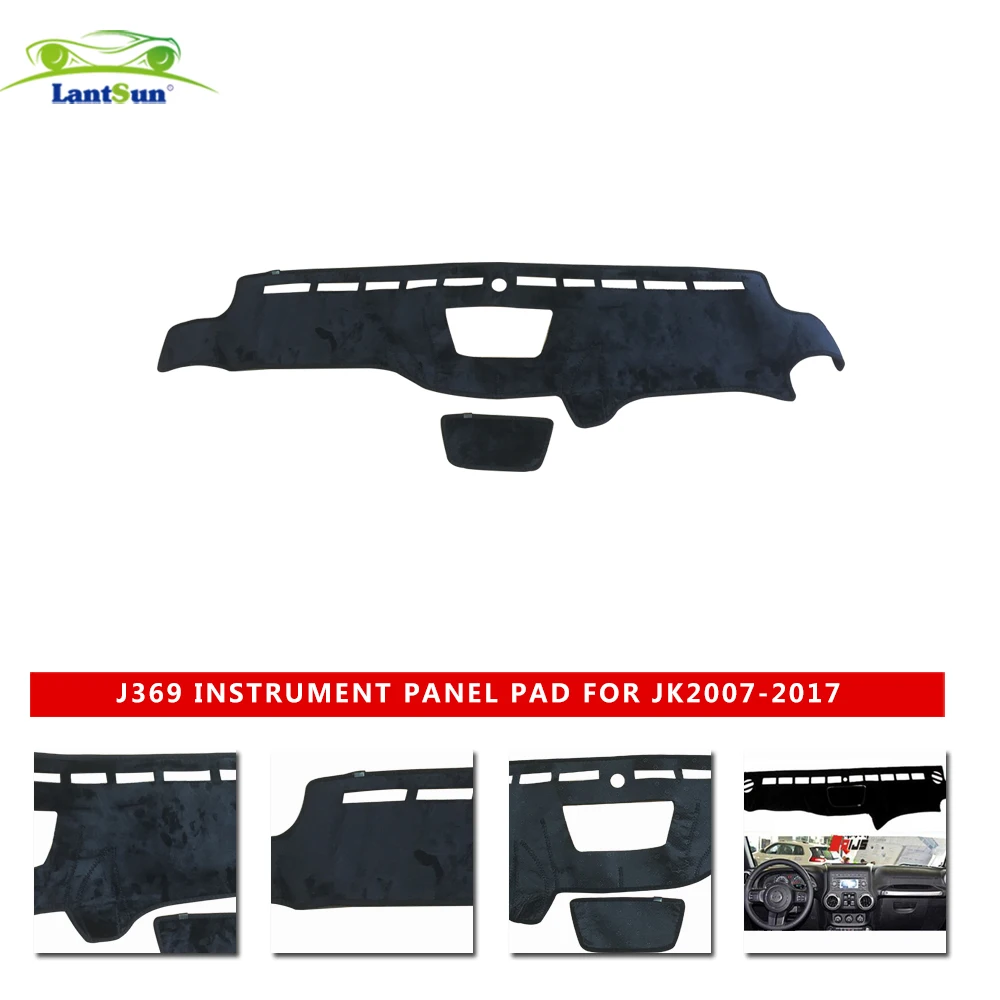 

Center Console Non-slip Cloth Artificial Leather Pad J369 for jeep for wrangler Auto Accessories 2011-2017