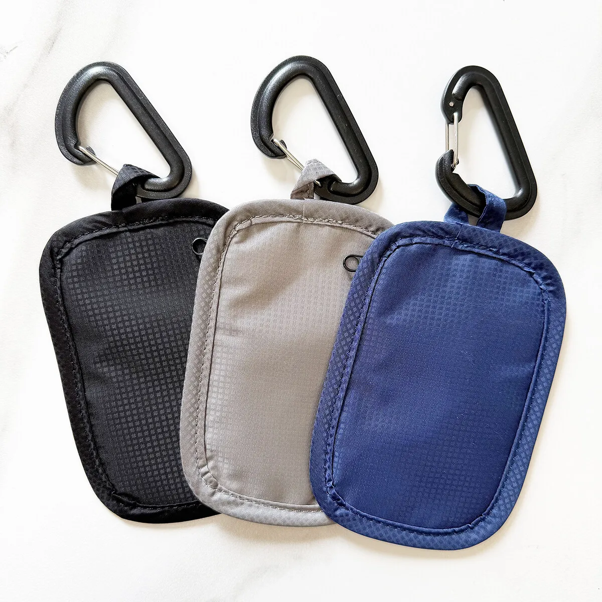 RFID Casual Mens and Women Fashion Subway Bus ID Cards Holder Outdoor Sports Keys Pocket Money Zipper Wallet Portable Pouch