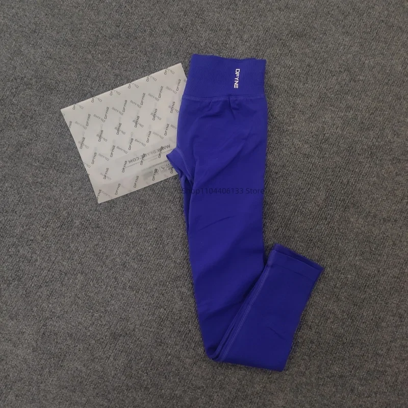 Impact with Logo Leggings Women Seamless Yoga Legging Scrunch Butt Lifting Gym Legging Low Ribbed Waistband Sports Tights