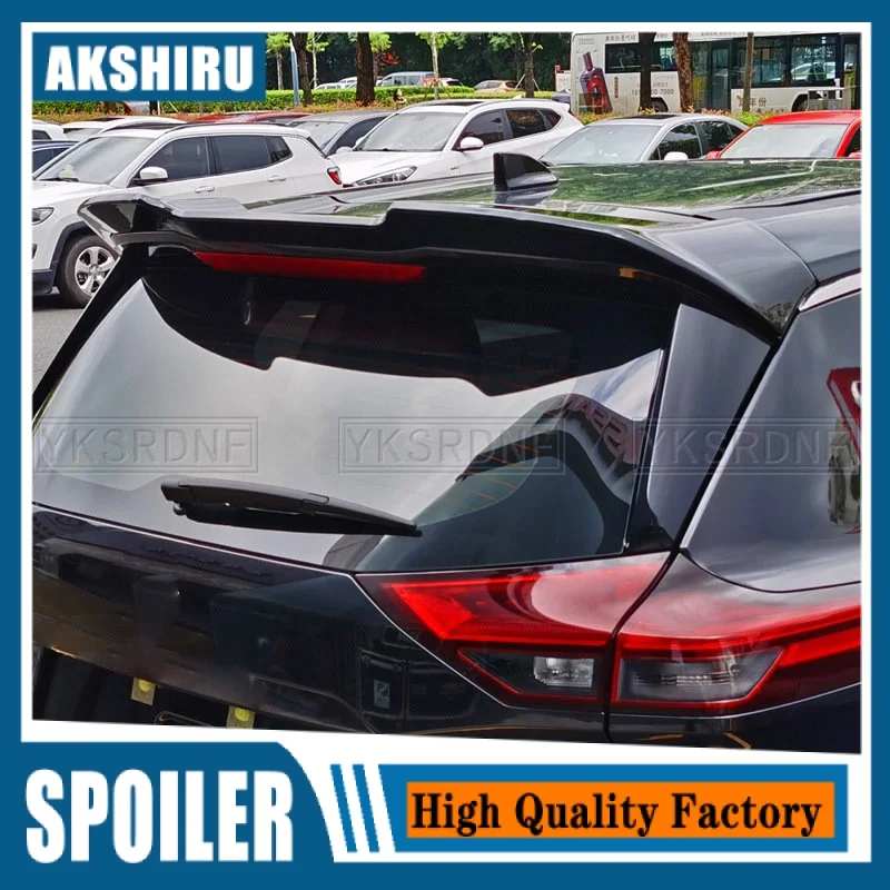 For Nissan New X-Trail Rogue T33 2020 2021 ABS Plastic Unpainted Color Rear Spoiler Wing Trunk Lip Boot Cover Car Styling