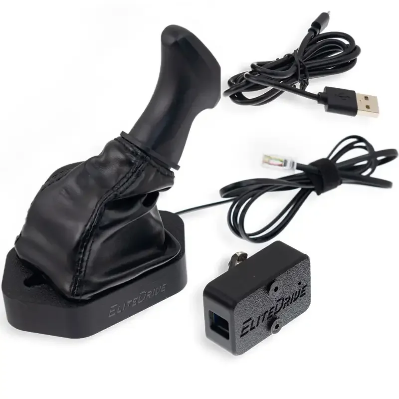 Simulated Racing Game PC USB Key Start Handbrake for ETS2 European/American Truck for Logitech G923 G27 G29 Thrustmaster T300