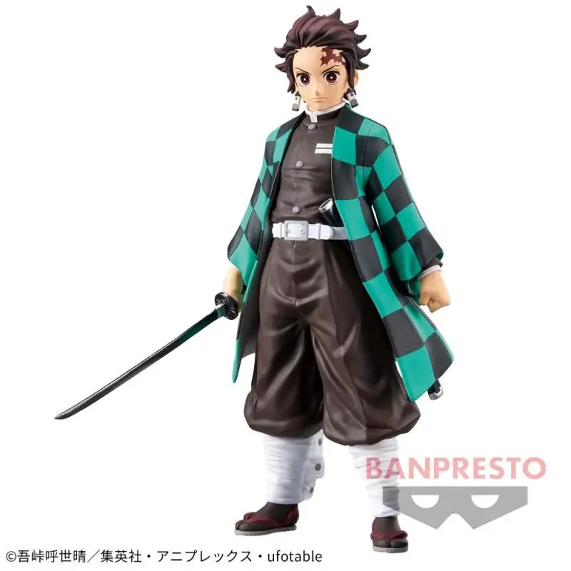 In Stock Original Banpresto Demon Slayer Figure Kamado Nezuko Tokitou Muichirou Kanroji Mitsuri Figure Anime Genuine Model Toy