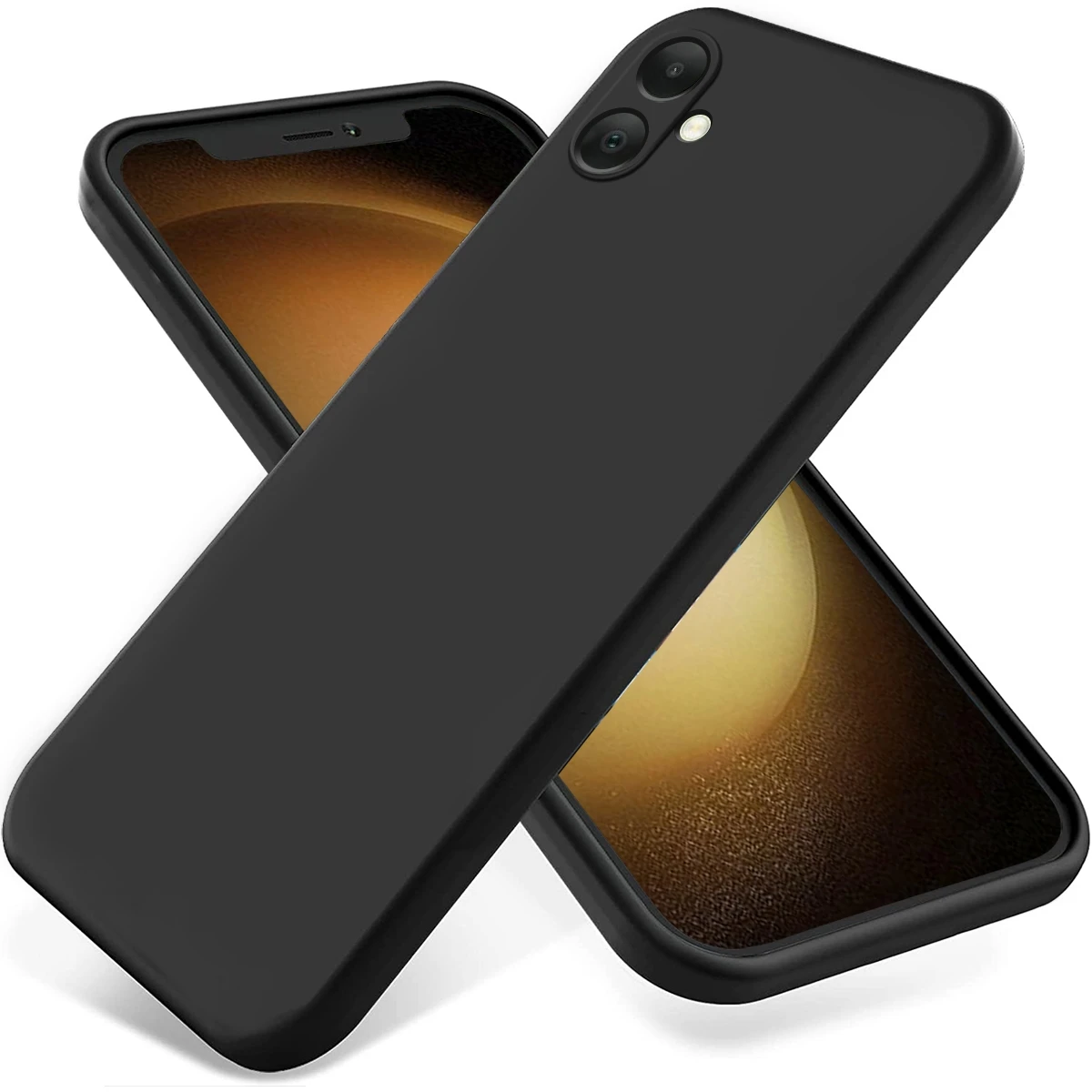 Para Samsung Galaxy A06 a prueba de golpes cuadrado silicona líquida TPU funda de teléfono Samsung Galaxy A05 A15 A25 A35 A55 maleta Galaxy A16