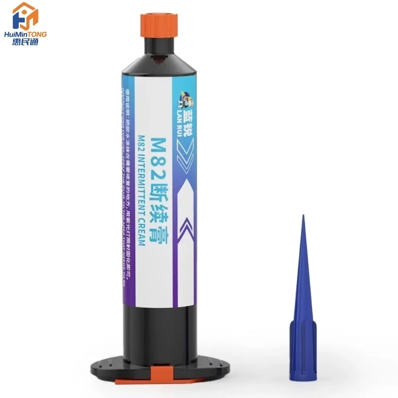 Lanrui M82 Intermittent Paste for Repair Scratches Wear Breakage Phone Frame Fracture Broken Repair Tool