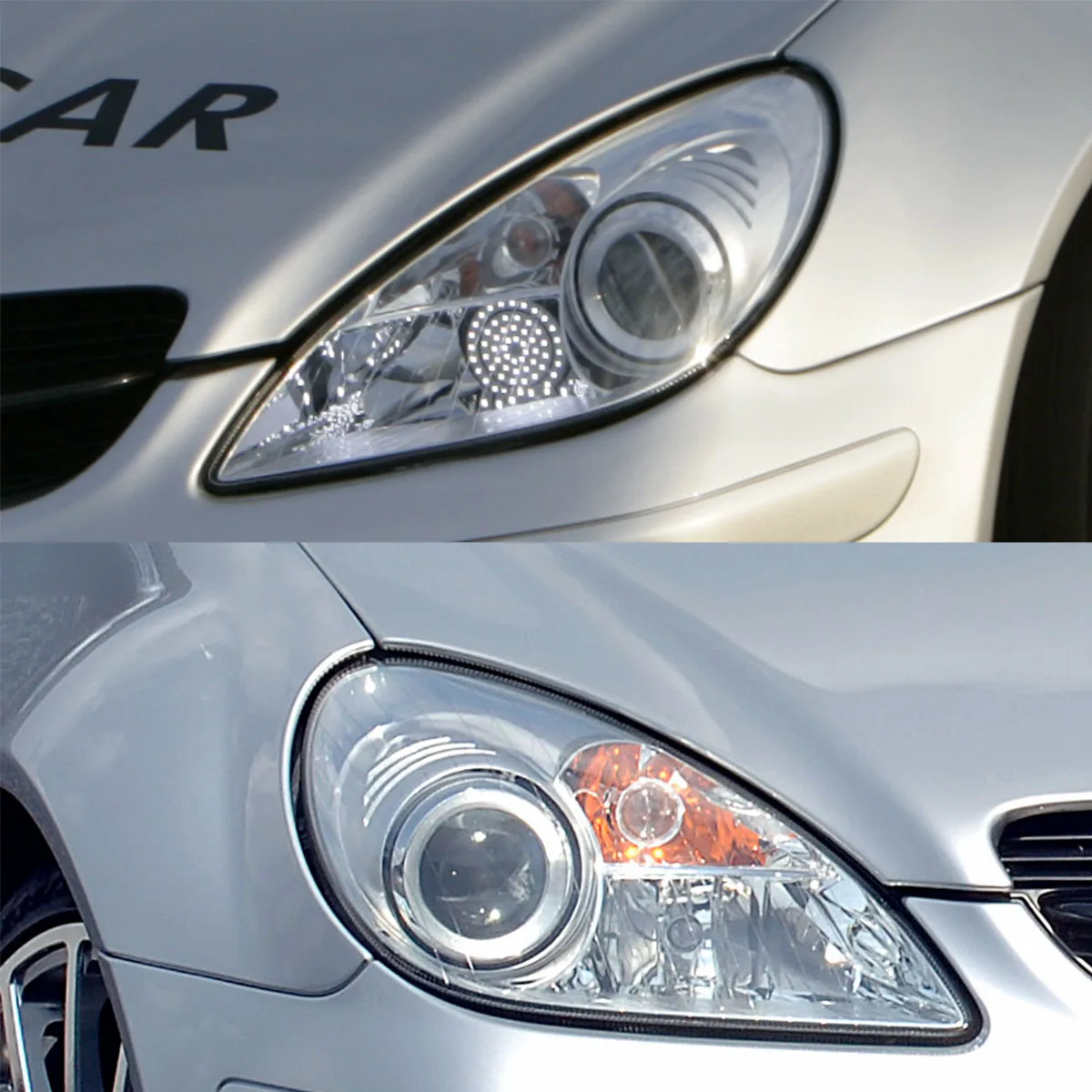 

2Pcs For Mercedes SLK R171 2005-11 LH &RH Headlight Headlamp Lens Cover Clear US