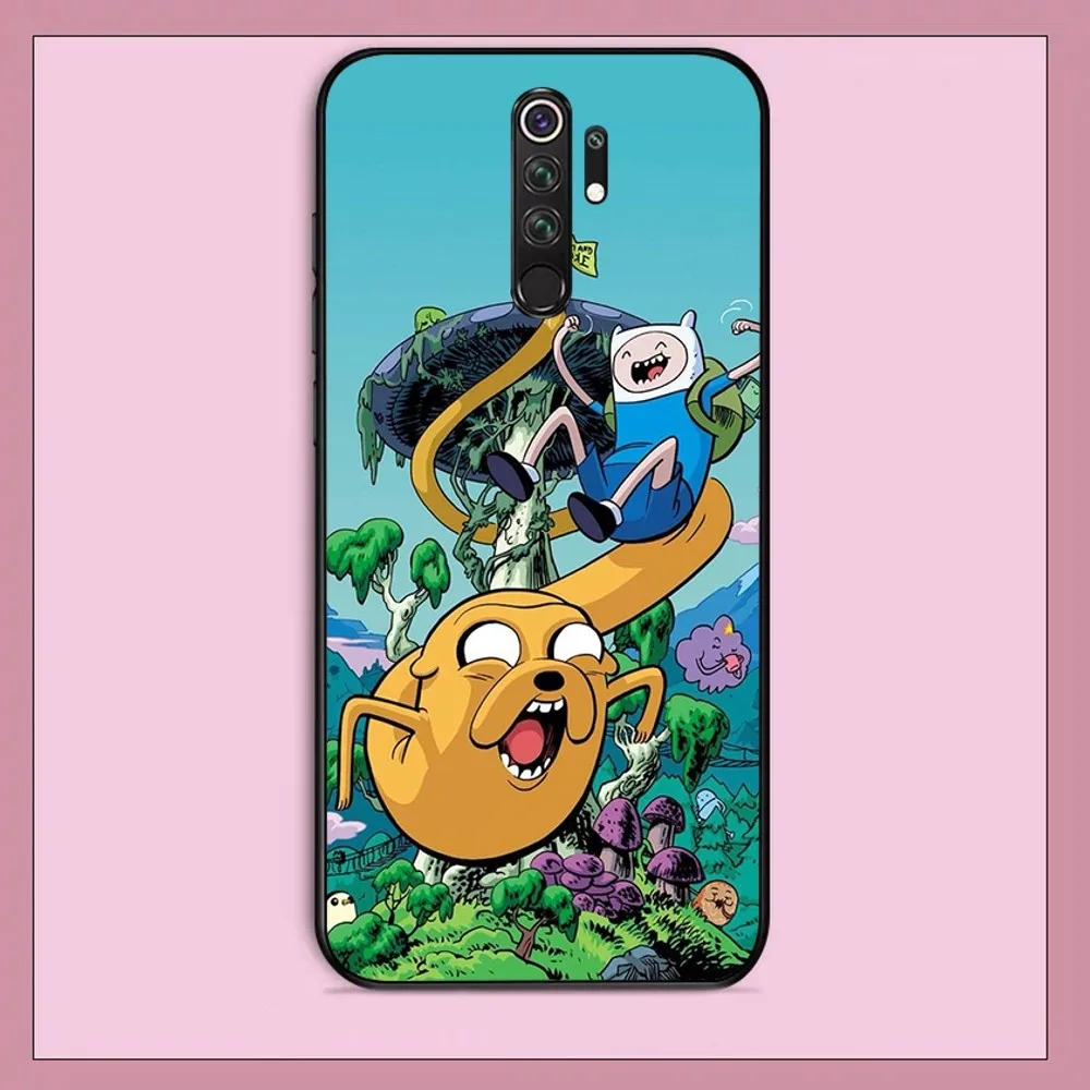 Cartoon A-Adventures T-Times Phone Case For Redmi Note 4 X 5 A 6 7 8 T 9 9S 10 11 11S 11Epro Poco M3 Pro