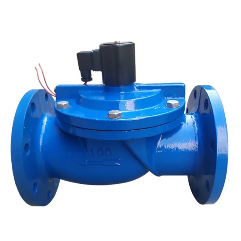 

Water normally closed flange solenoid valve cold storage pipeline control switch