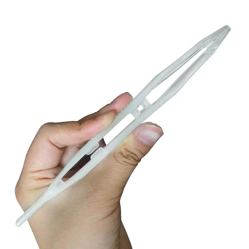 Reptile Tweezers Feeding Long Tweezers Feeder Tools Glow In The Dark Anti-Slip And Ergonomic Long Tweezers Feeding Tweezers For