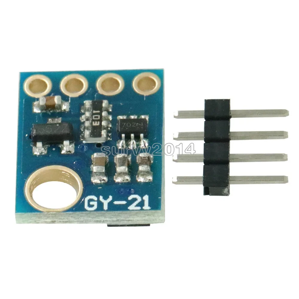 บอร์ดตรวจจับอุณหภูมิและความชื้น HTU21D 1ชิ้น