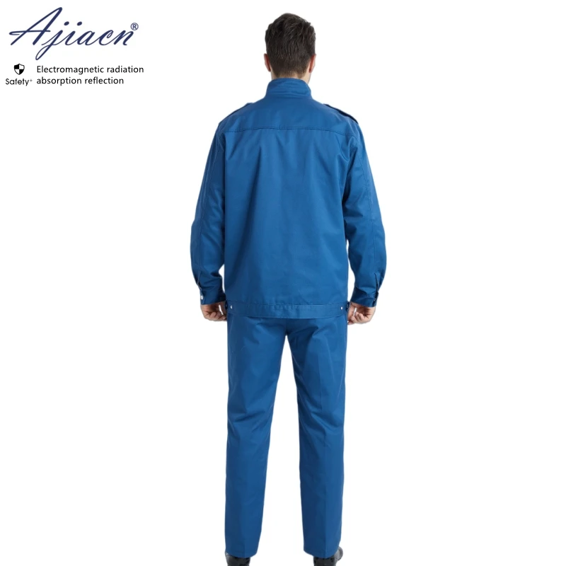 Electromagnetic Radiation Protective Work Clothes Suits Communication Equipment Maintenance EMF Shielding Unisex Clothing