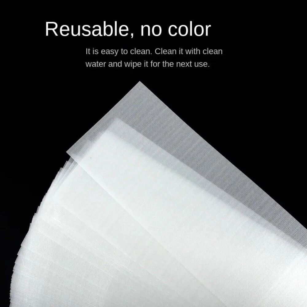 50PCS/Pack Disposable Foam Hair Wraps Professional Bleaching Hair Hair Dye Paper Pixel Dyeing Portable