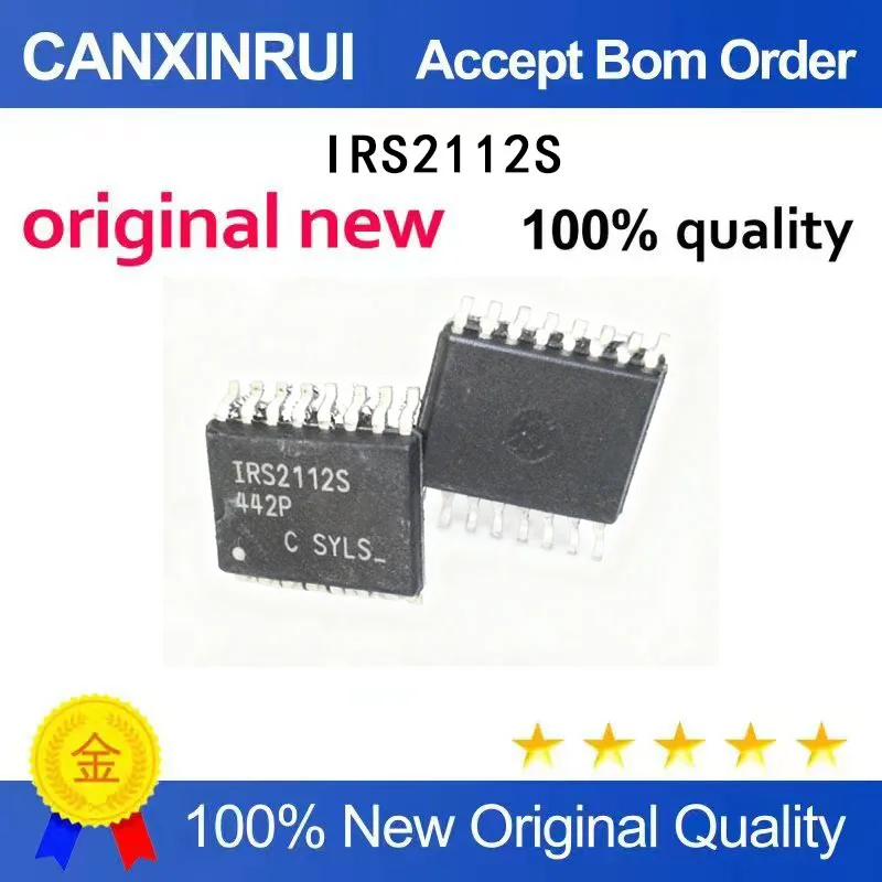 

(5-100 Pieces) New original IRS2112S IR2112STRPBF IOR SOP-16 integrated chip IC