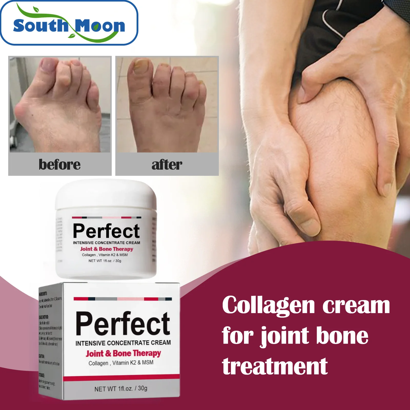 South Moon Soothing Joint Bone Soreness, Deformation Correction and Repair, Joint Bone Collagen Cream