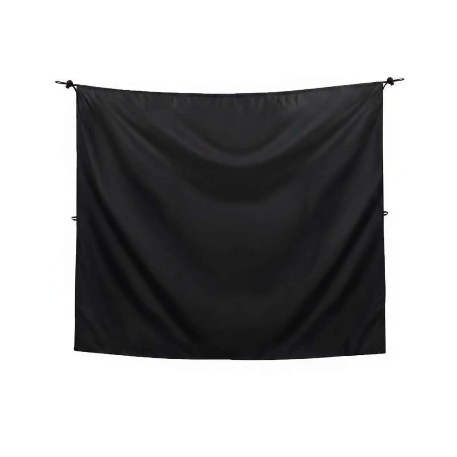 Curtain Light Blocking Car Blackout Curtain Draping Material for Vehicle Interior, Mesh-Covered Opening