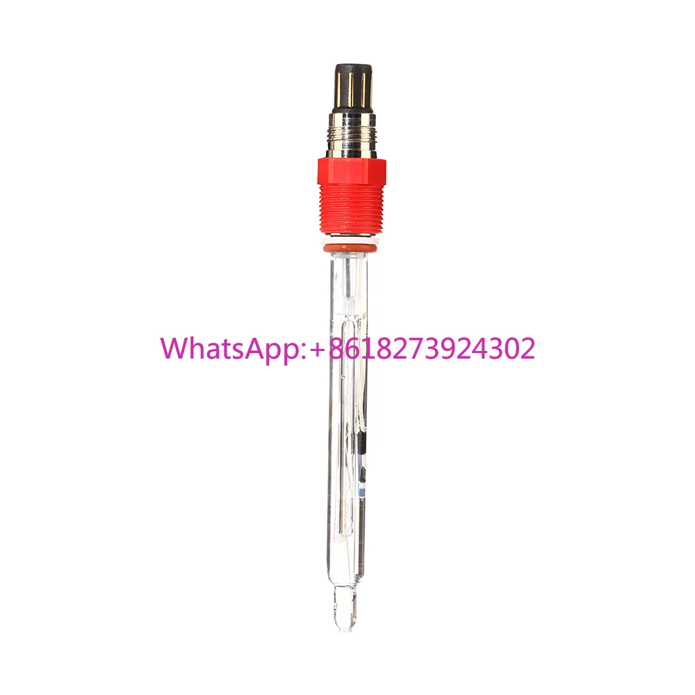 

PH-5806 S8 0-130 Degree Online Sensor Glass ph Probe/ ph Electrode High Temperature pH Electrode