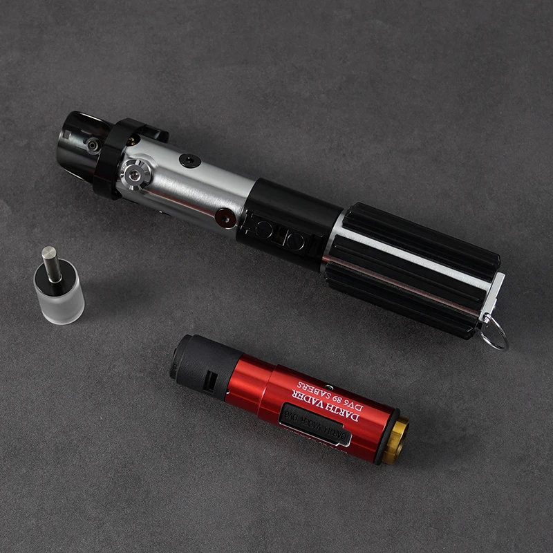 89SABERS Darth Vader EP6 lightsaber مع برنامج ProffieBoard v3.9، 19 خطًا مؤثرات صوتية وتأثيرات إضاءة، دعائم فيلم 1:1