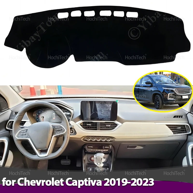 

For Chevrolet Captiva 2019-2023 CAnti-Slip Dashboard Cover Protective Pad Car Accessories Sunshade Carpet Left Right Hand Drive