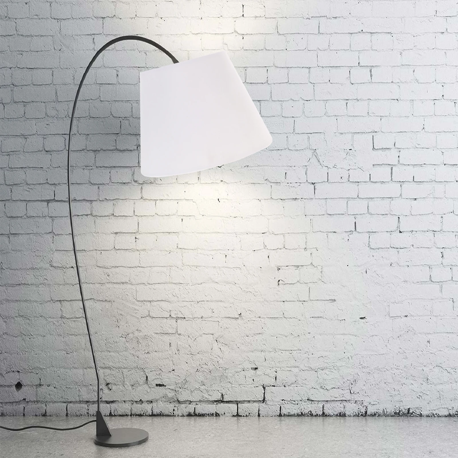 

Modern Cloth Lamp Shade For Table Floor Lamps Metal Light Cover Home Decor Warm Atmosphere Rustic Style Bedside Replacement Blue