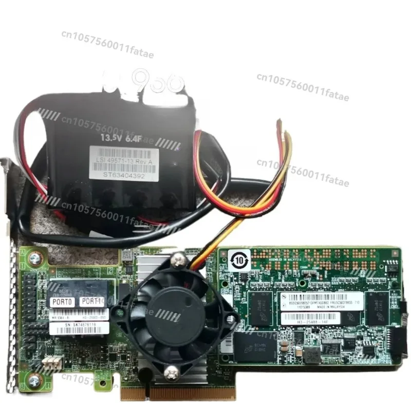 LSI9364-8i Full-function Version Fan with Super Capacitor High Performance Cooling