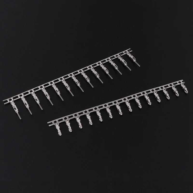 100Pcs/Lot HY2.0 HY 2mm With Lock Connector Terminals Cold-Pressed Crimping Terminal Male Female 2.0MM Pitch