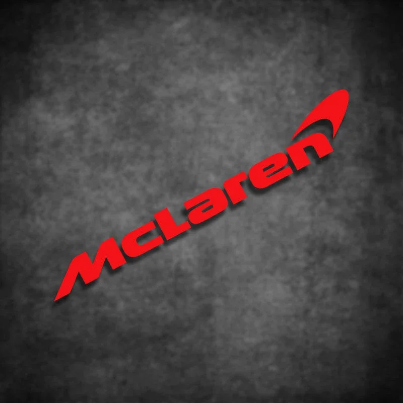 Waterproof McLaren Logo Decor Stickers Auto Mod Decals for 720S GT 570 600LT 570GT 540C P1 Alcantara Accessories