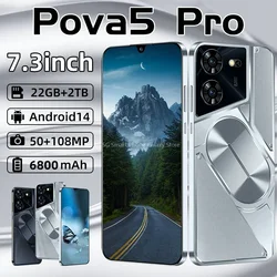 Original Pova 5 Pro Smartphone Global Version Dimensity 9300 22G+2TB 6800mAh 50+108MP 4G/5G Cellphone Android Mobile Phone NFC