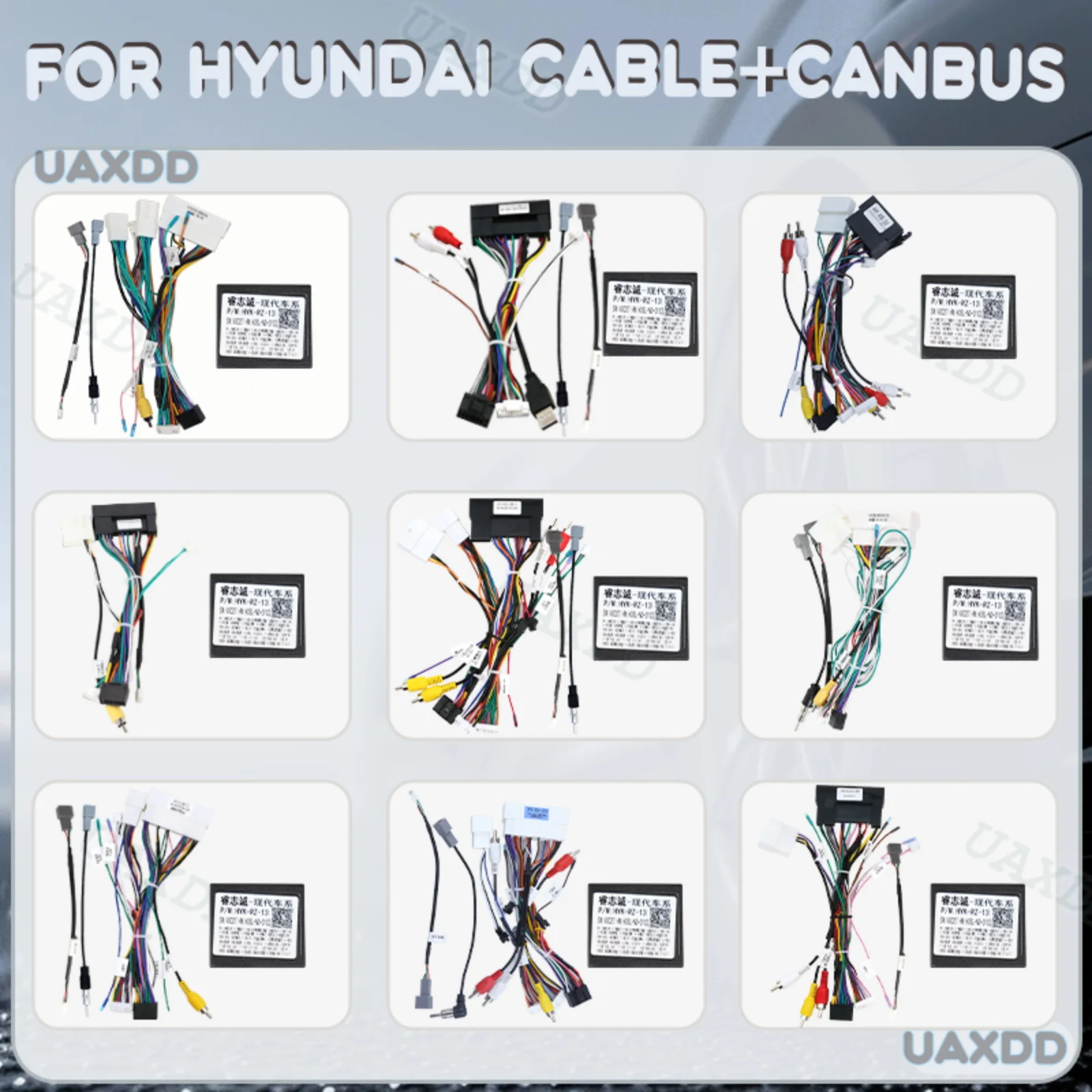 Car Current FOR HYUNDAI IX35 2016 TUCSON 2015 2018 Sonata 9 IX45 Kia KX5 2016 Kia K5 2016 MISTRA 2019 KIA K3 Cable Canbus 2 Din