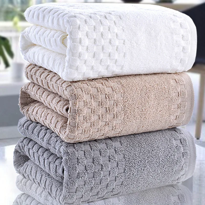 100% cotton face towel absorbent pure hand wash hair shower microfiber towel bathroom family hotel motion bath towel