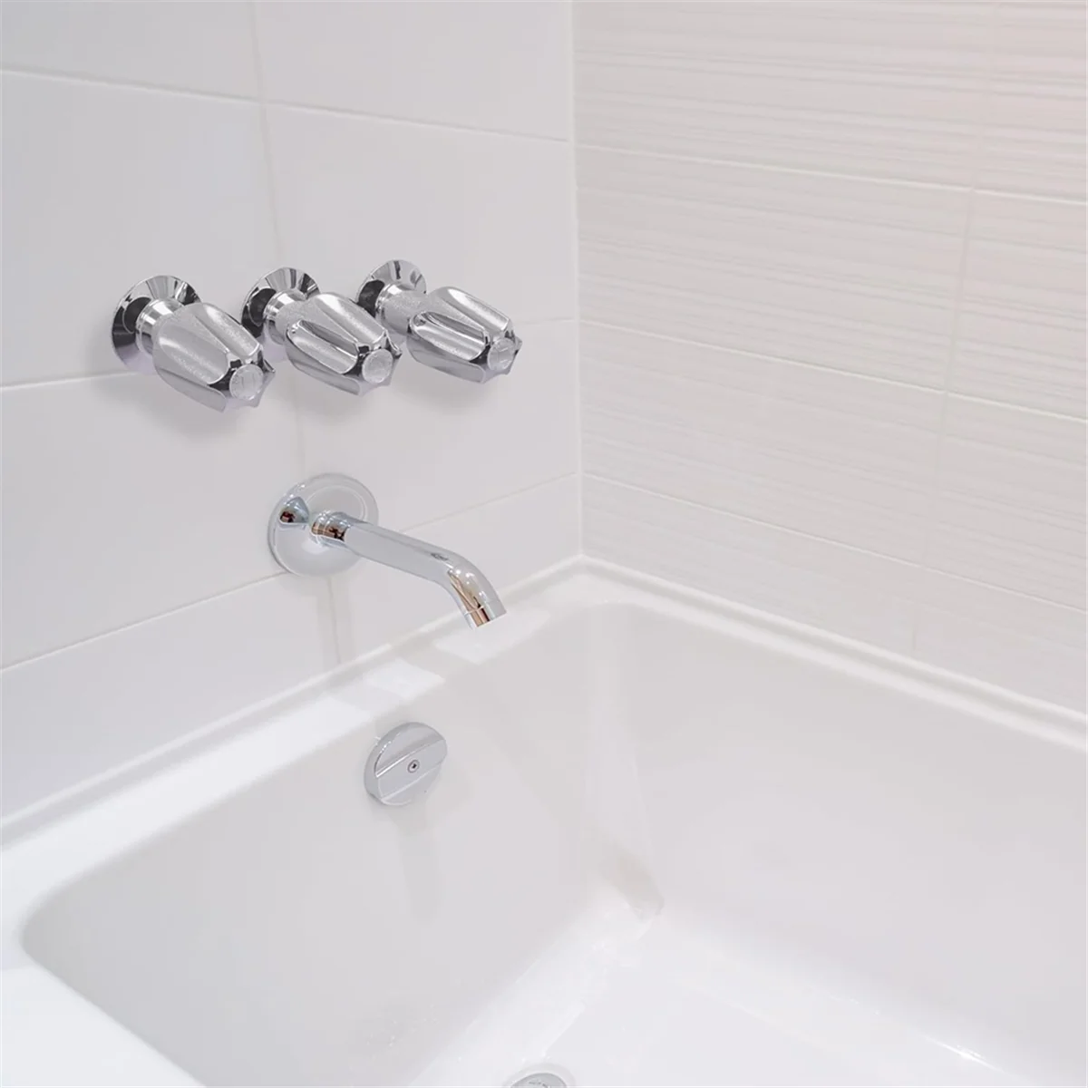 2025+ 39619 Bathtub and Shower 3-Handle Remodel/Rebuild Trim Kit for Price Faucets, 12H-2H,12H-2C,12H-18D Stems