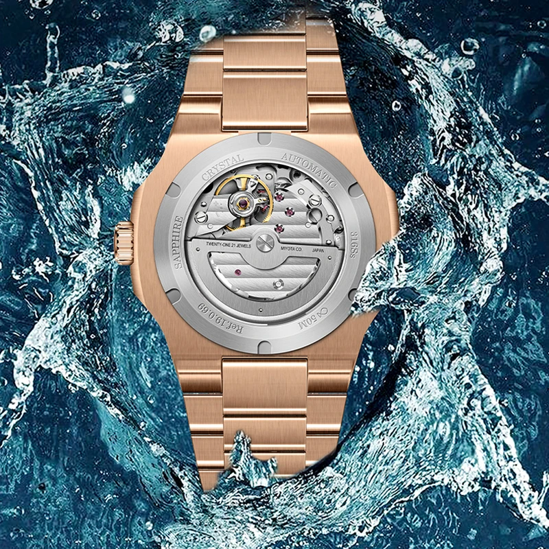 LOBINNI Luxury Original Design Automatic Mechanical Watches MIYOTA Movement High Quality Watch For Men 5Bar Waterproof Watch