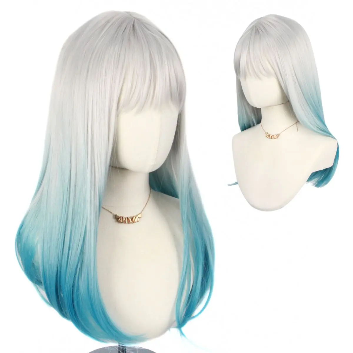 

Anxin Hot Selling Long Anime Cosplay Heat Resistant Halloween Party Wig