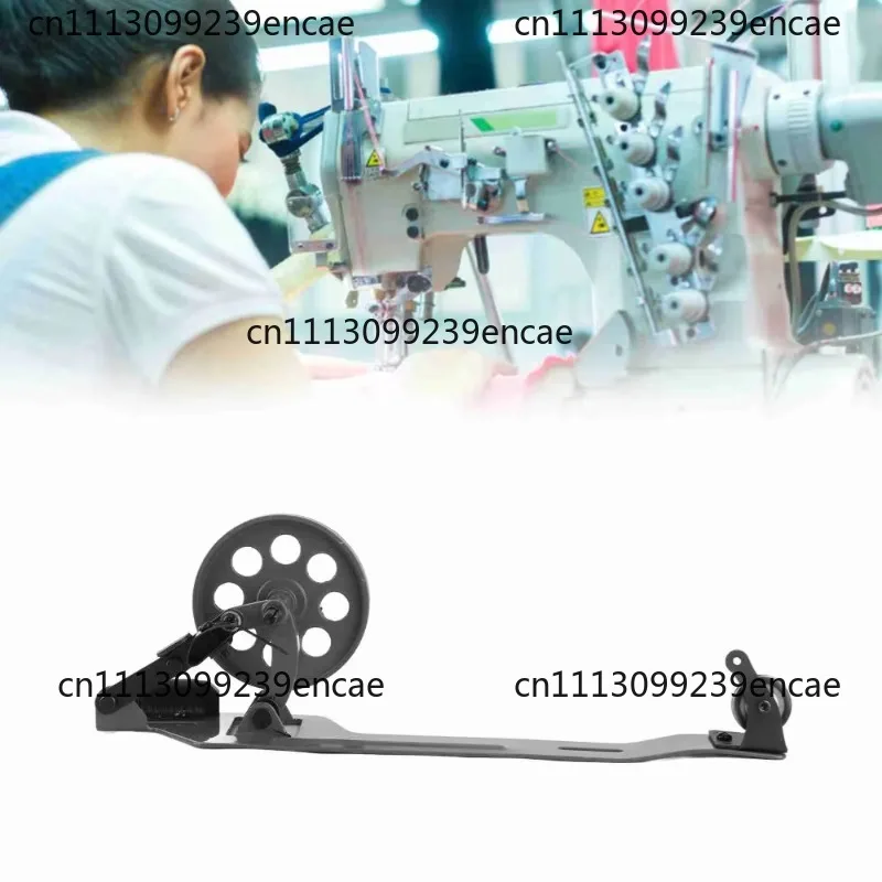 Industrial sewing machine flat car belt drive small wheel shuttle core flat seam synchronous car large wheel bottom lin reverser