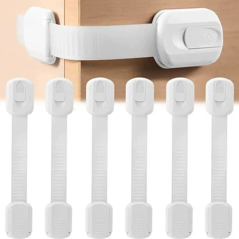 

1/5pcs Baby Safety Lock Drawer Multifunctional Child Safety Cabinet Locks Adhesive Cabinet Drawer Door Latches Child Anti Pinch