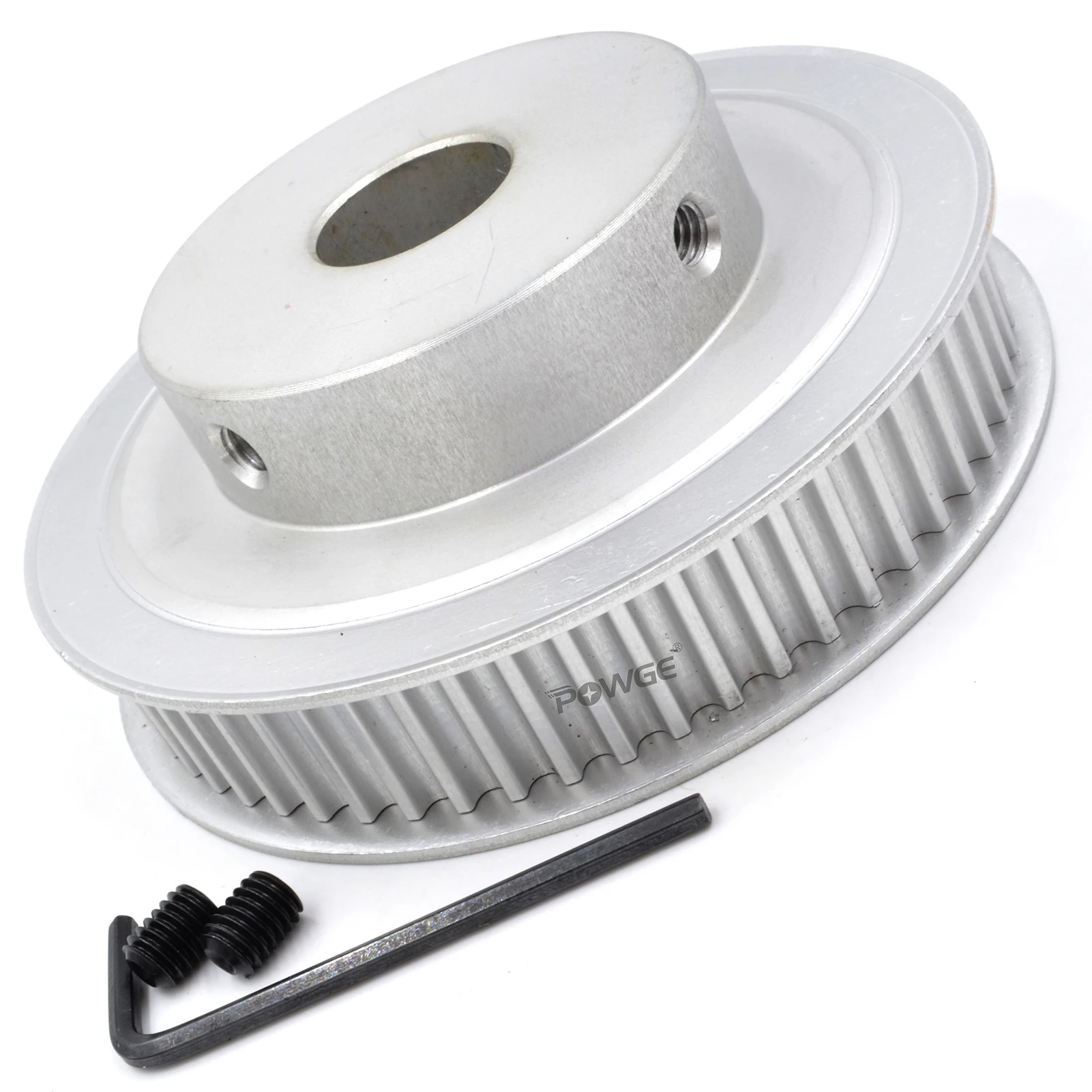 POWGE 50teeth 52Teeth 5M Timing Pulley BF Bore 10/12/14/15/16/17/18/19/20/22/24/30/35mm for HTD5M belt width 15/20/25mm 50T 52T
