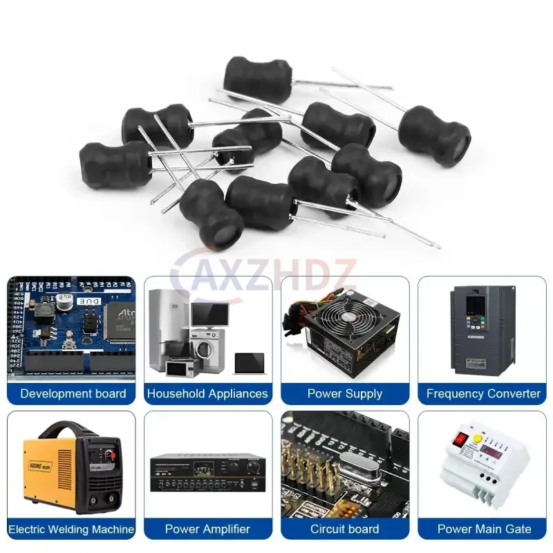240PCS 6x8 I-Shaped Power Inductor Kit Box 2.2/3.3/4.7/10/15/22/33/47/68/100/220/330/470/680uH/1mH/2.2/3.3/4.7/10/20/30/100MH