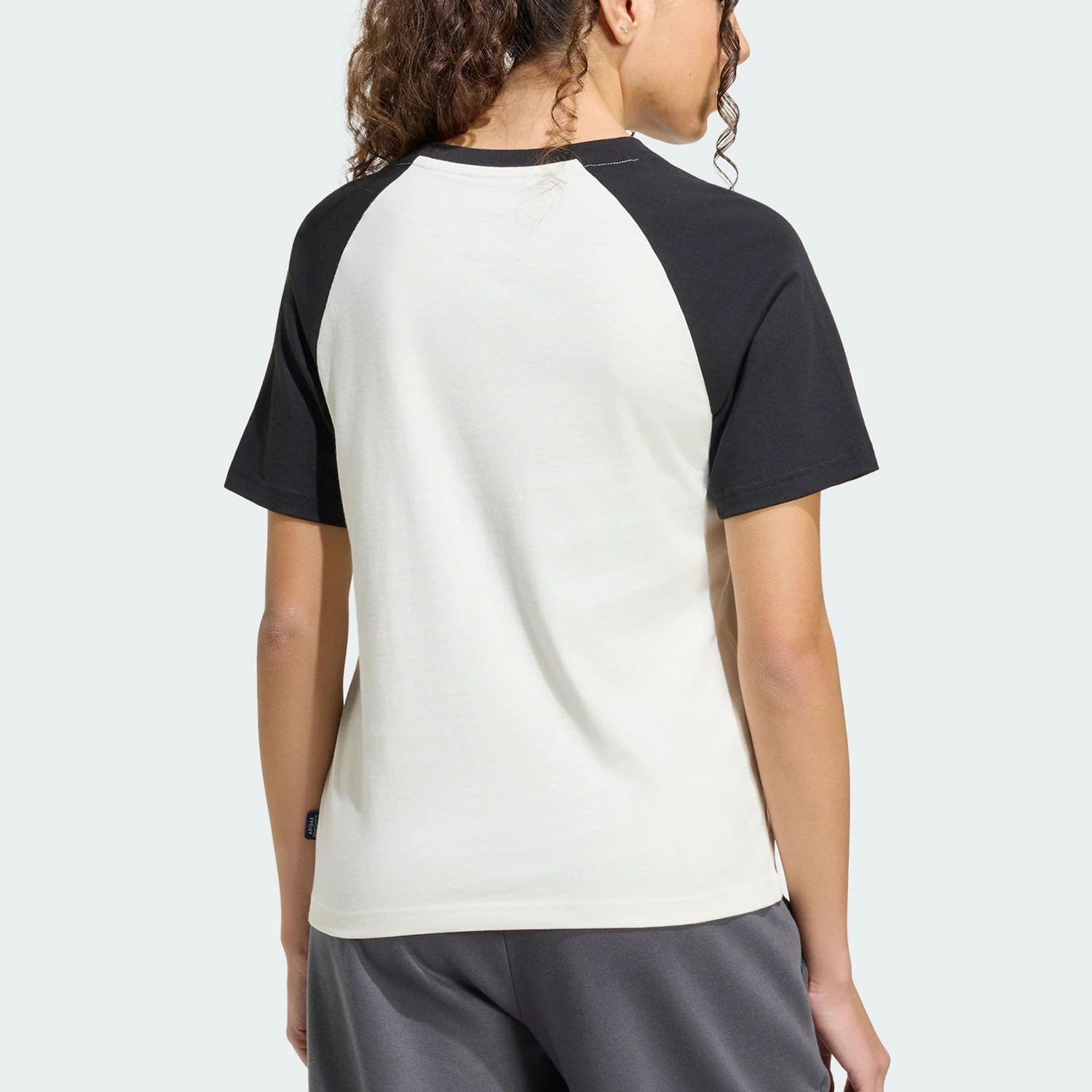 Adidas genuine summer women's skin friendly printed casual knitted short sleeved T-shirt KG7684