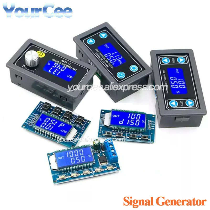 High-power PWM Generator Pulse Mode Dimming Speed Control Module Adjustable Cycle Delay PP2/PP2K Drive LED Motor Load ZK-PP1K