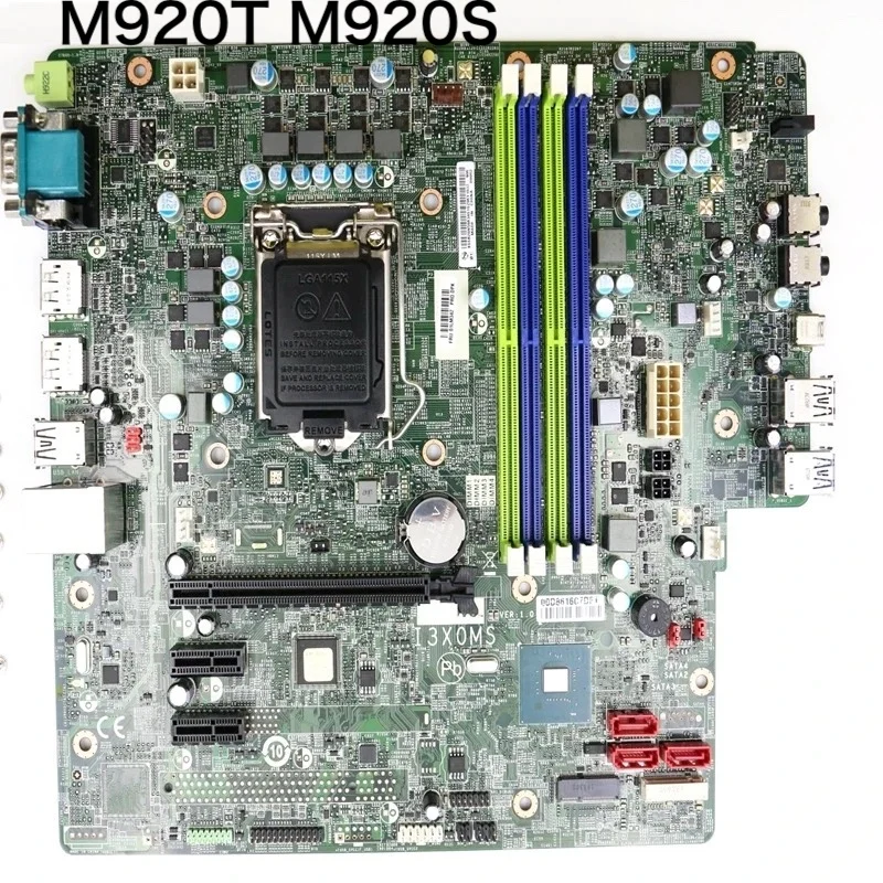 For Lenovo ThinkCentre M920T M920S Motherboard 01LM338 I3X0MS Mainboard 100% Tested OK Fully Work Free Shipping