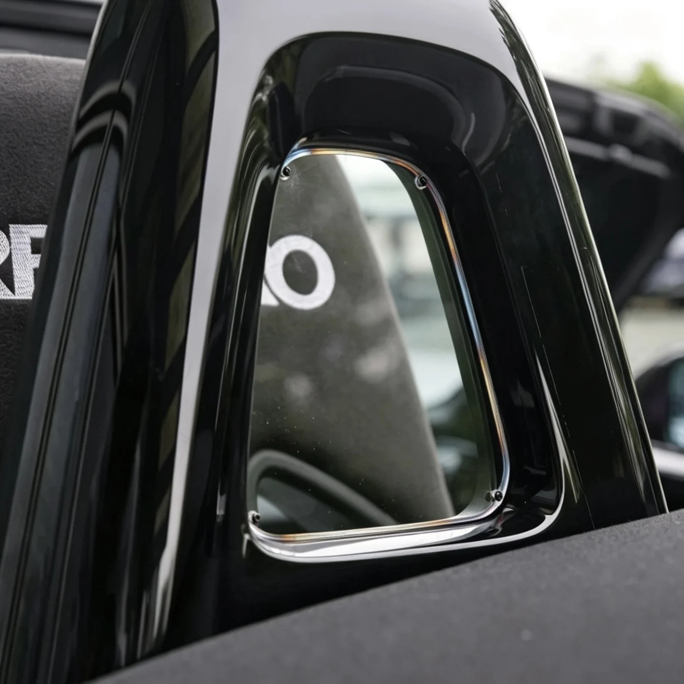 For Mazda MX-5ND Seat Wind Deflector Roll Bar Clear Decorative Panel,Reduces Turbulence,Car Accessories, Other Colors Available