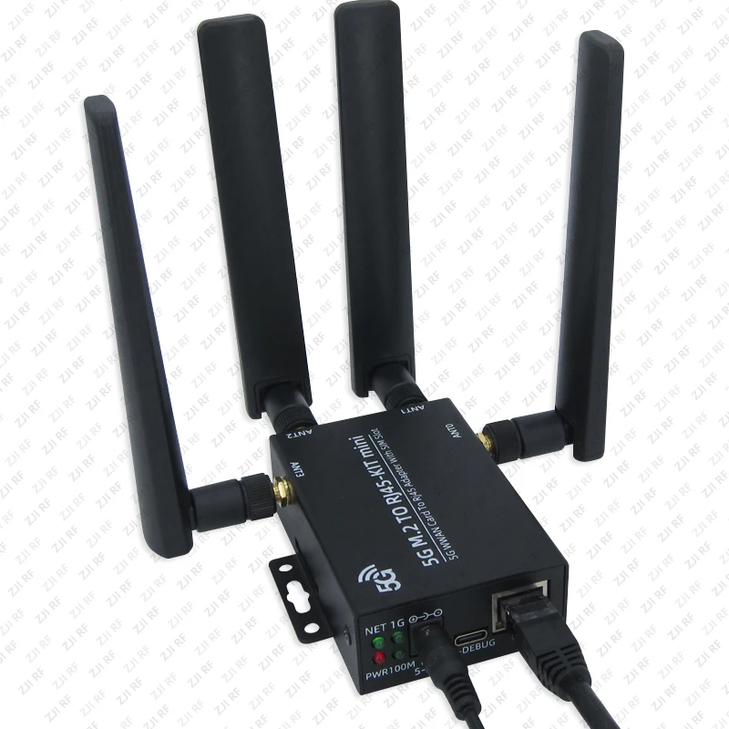 For Quectel RM520N-GL RM551e-gl RM505Q-GL RM500Q-GL 5G M.2 WWAN Card To RJ45 Adapter Gigabit Ethernet 5G USB Dongle Box Board