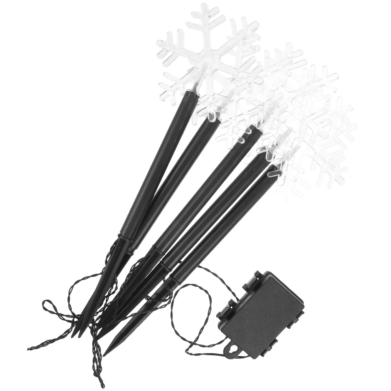 

LED Waterproof Lawn Lamp Star Snowflake Shape Garden Light Size M for Pathway Yard Driveway Decoration Landscape Outdoor