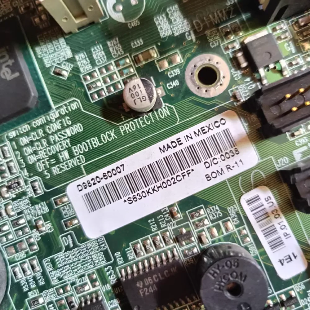 

Материнская плата Vectra VL400 D9820-60009 D9820-60011 D9820-60007