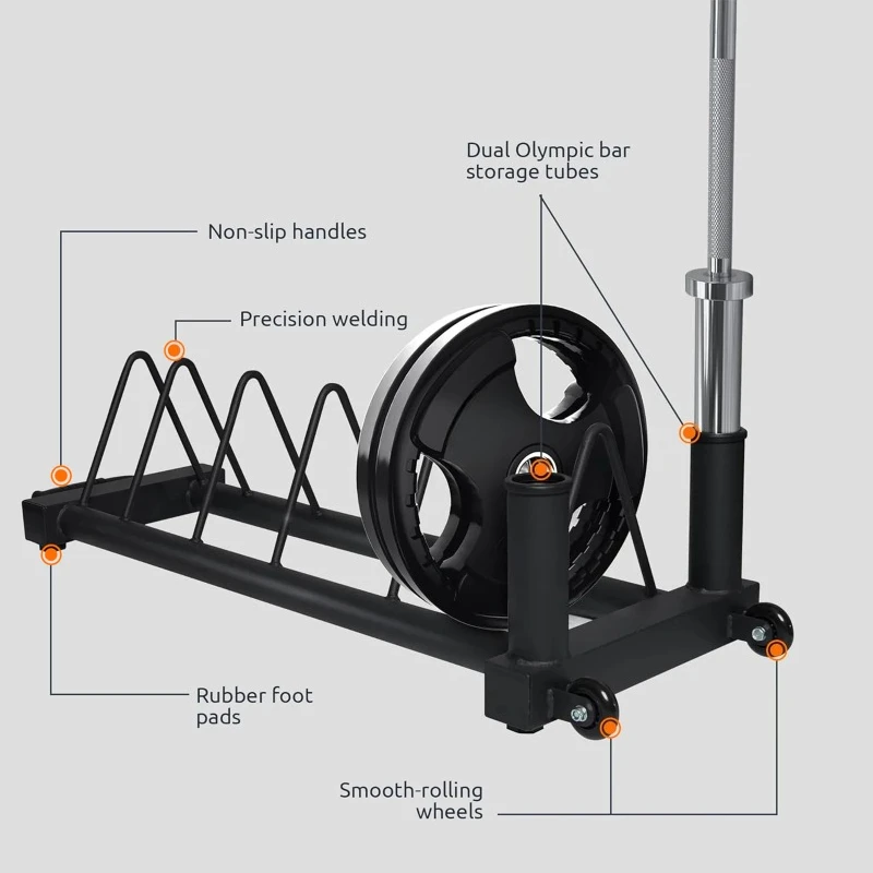 

Sporting Goods Weightlifting Barbell Sheet Shelf Dumbbell Rack Dumbbell Rod Storage Rack