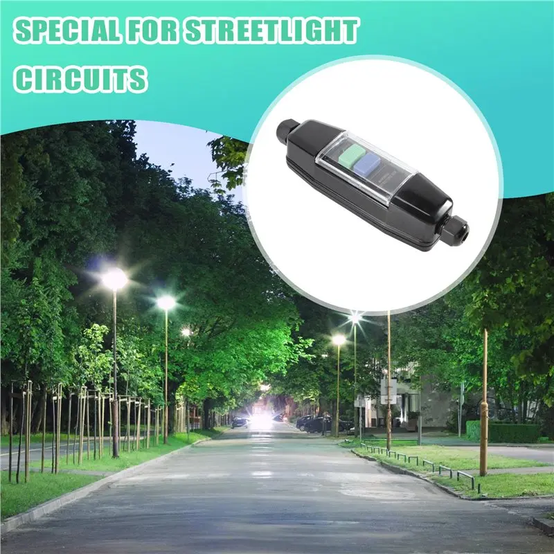 A20F-Outdoor Anti-Electric Shock Current Protector 10Ma Leakage Protector For Street Light Circuit